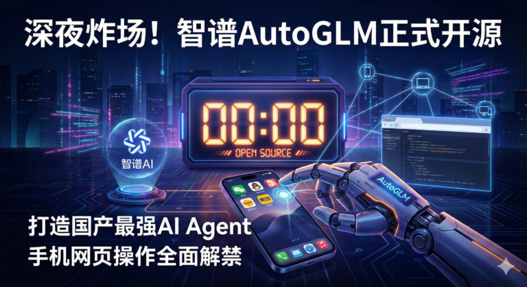 智谱AutoGLM正式开源：打造国产最强AI Agent